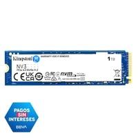 Disco SSD 1TB Kingston NV3 PCIe Gen4 M.2 Para PC y laptop